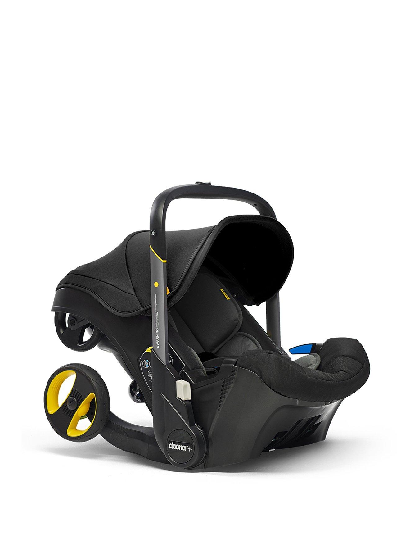 Doona Doona+ Car Seat & Stroller Nitro Black very.co.uk
