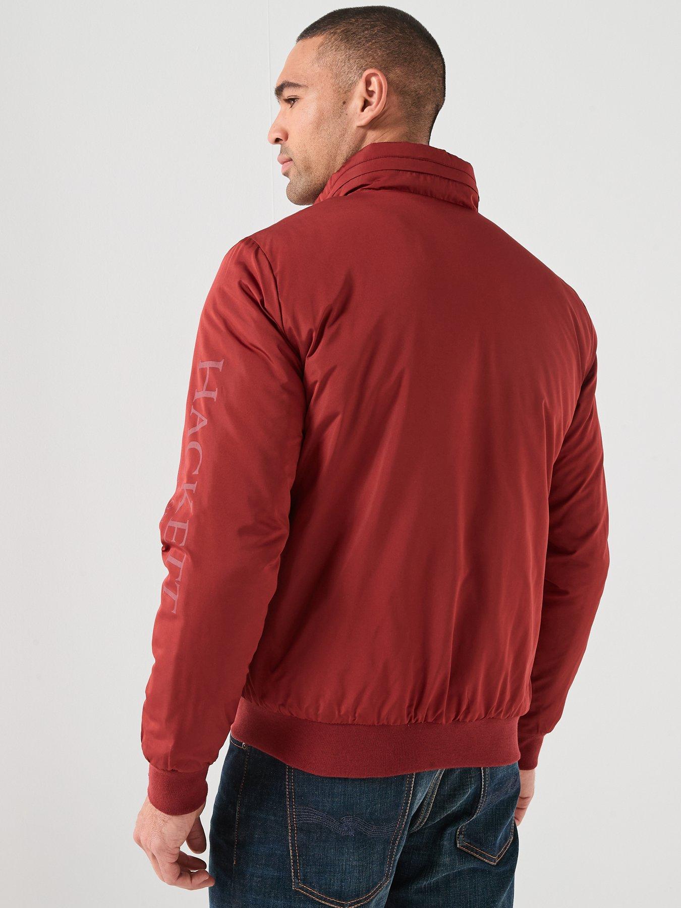 Image 2 of 6 of Hackett Heritage Windbreaker Jacket - Red