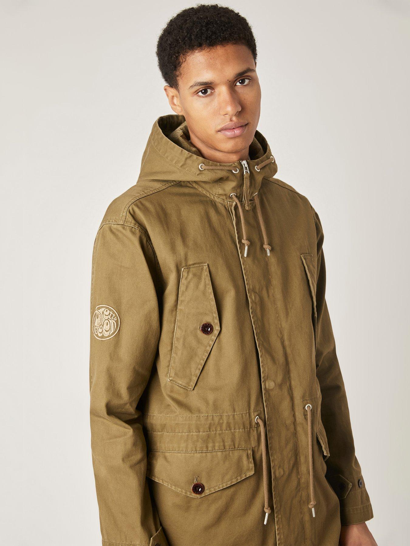 Pretty Green Cassette Parka | Very.co.uk