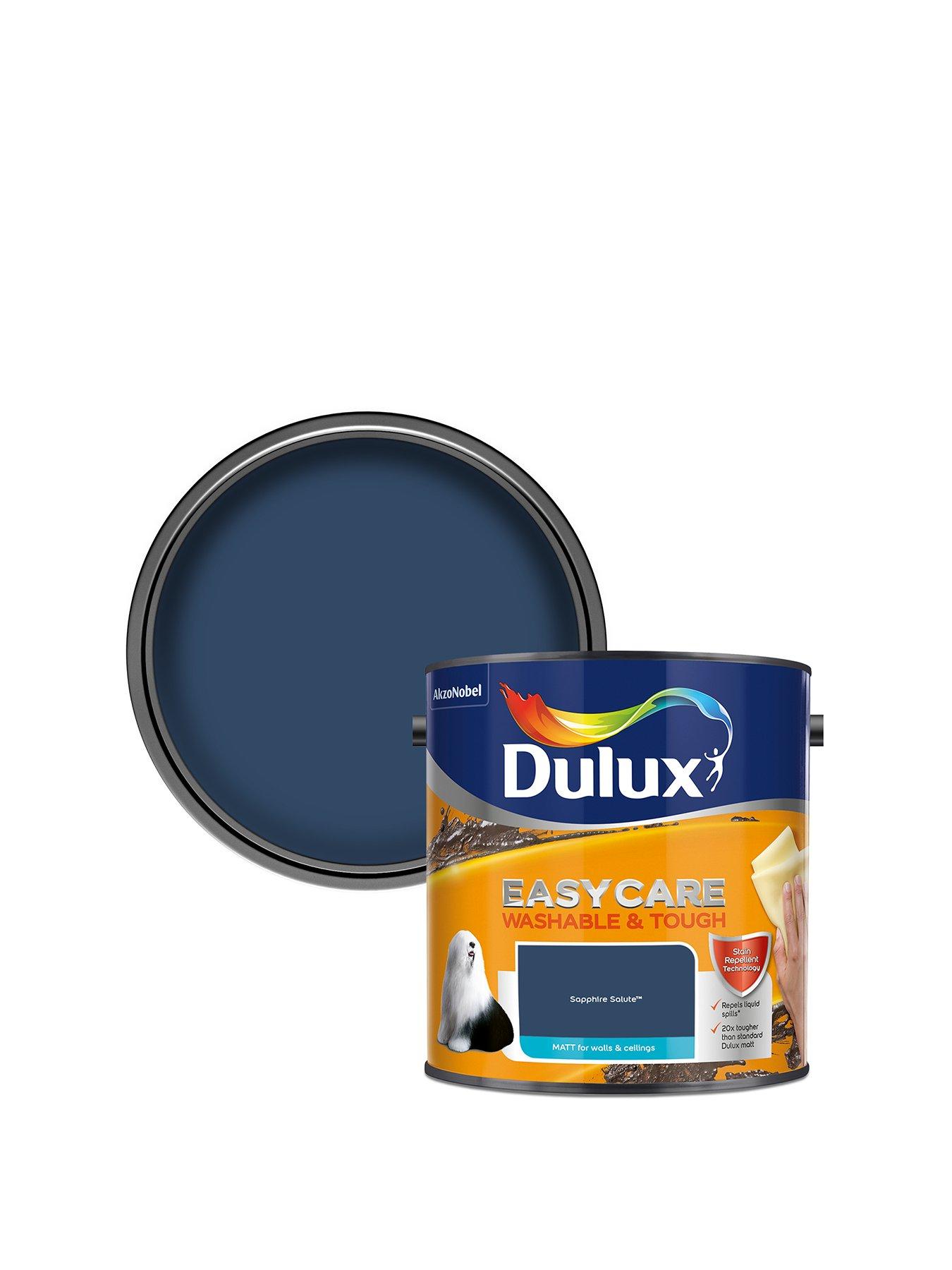 Dulux Easycare Washable and Tough Matt Emulsion Paint Sapphire Salute