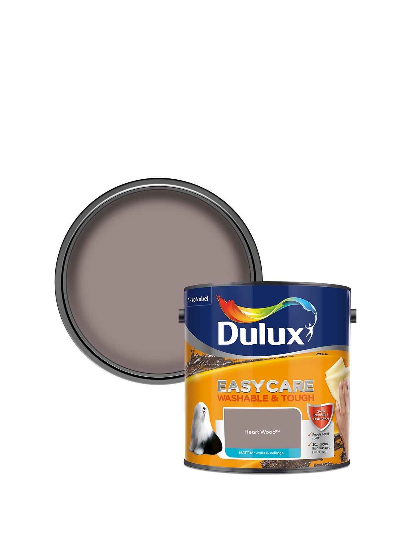 Dulux Easycare Washable and Tough Matt Emulsion Paint Heart Wood 2.