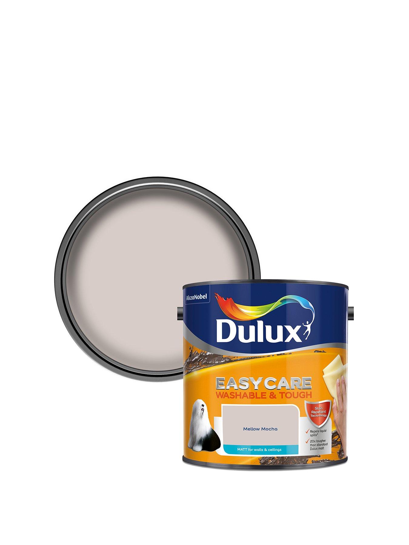 Dulux Easycare Washable & Tough Matt Mellow Mocha 2.5 Litre very.co.uk