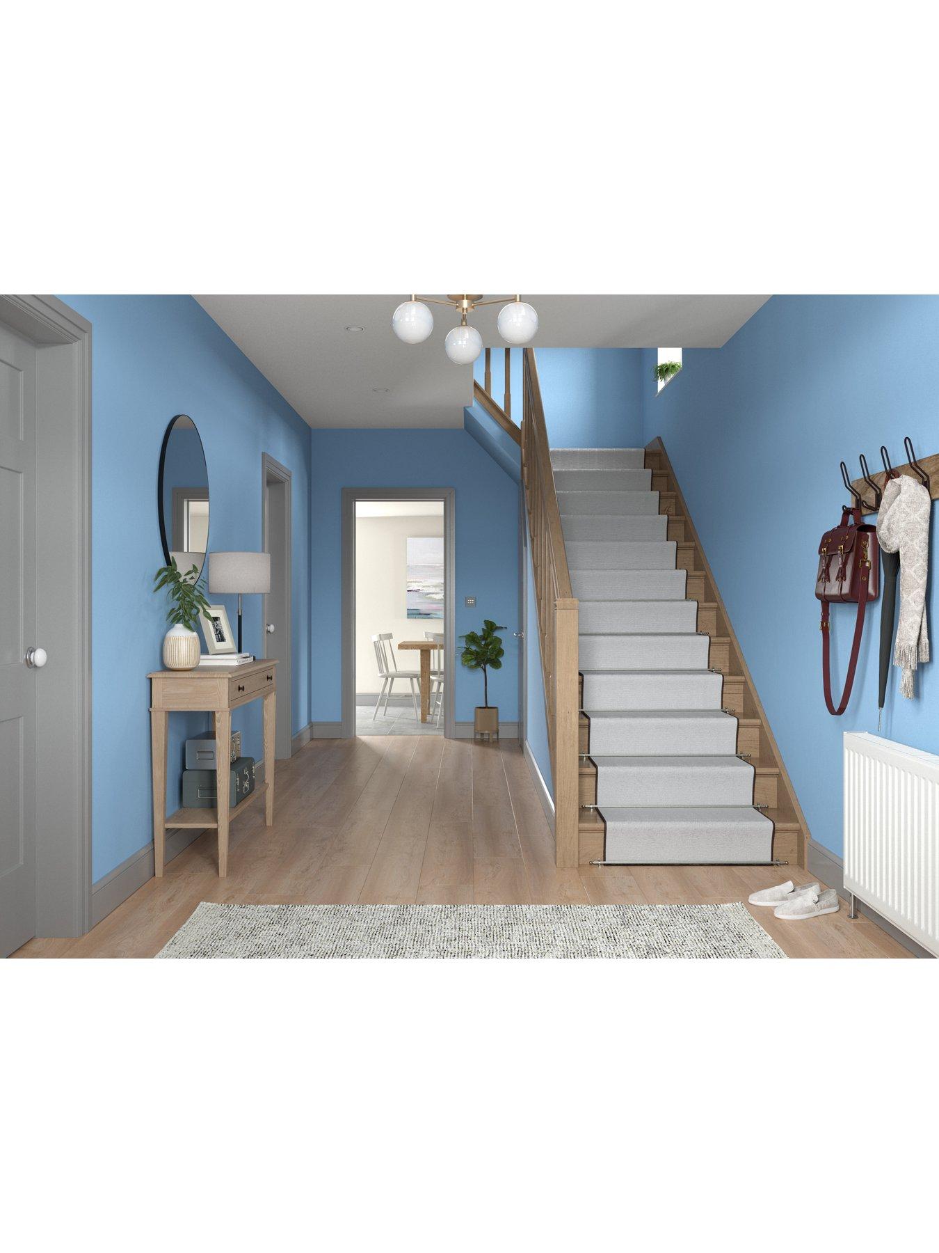 Dulux Easycare Washable and Tough Matt Emulsion Paint Blue Babe 2.5Litre Tin very.co.uk