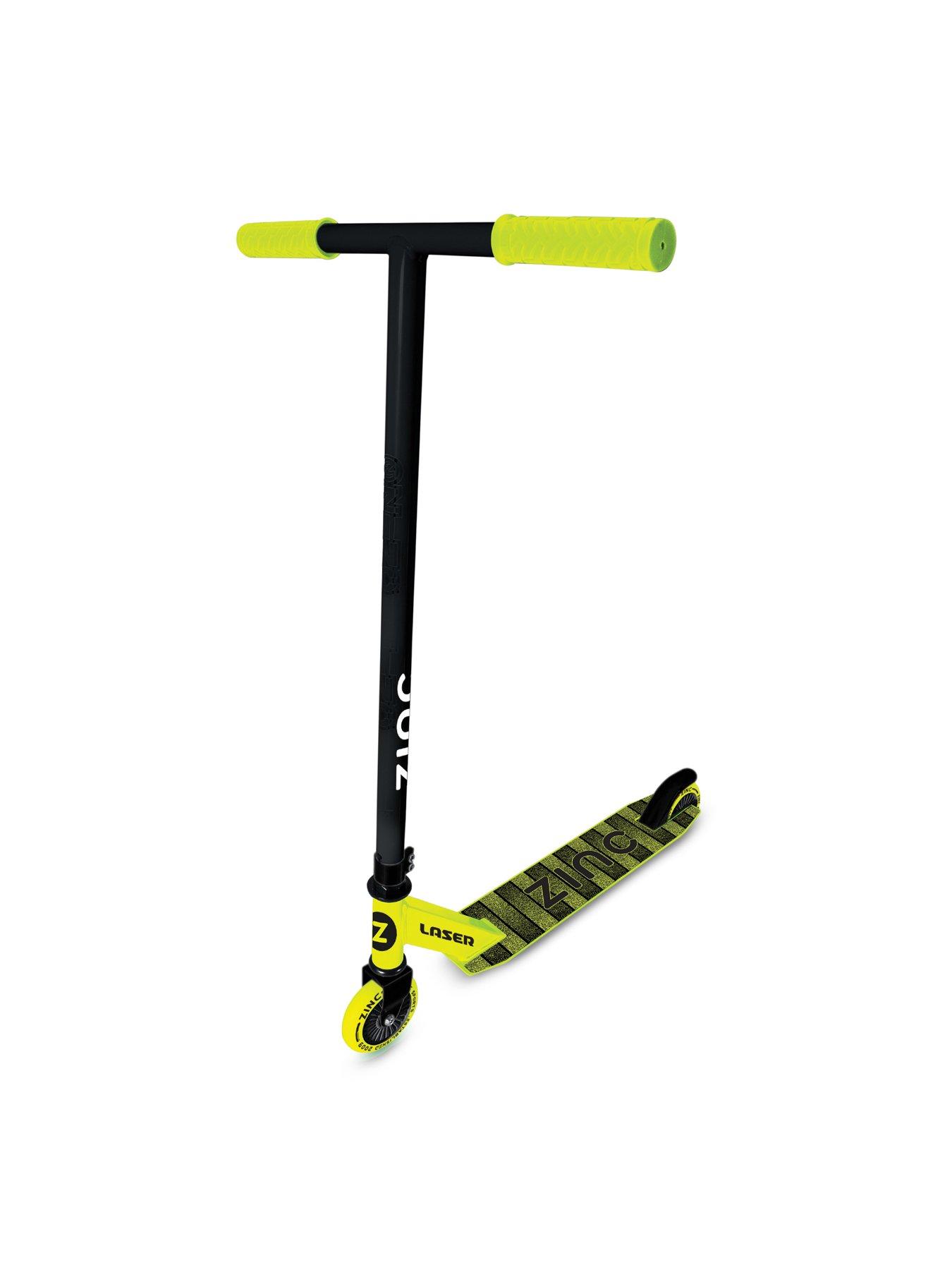 Zinc Laser Stunt Scooter (Neon Yellow) very.co.uk