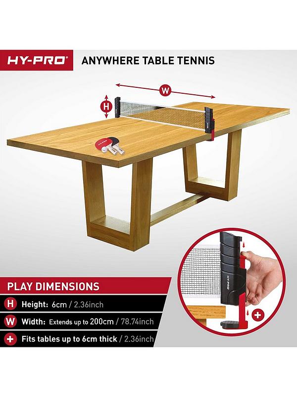Image 7 of 7 of Hy-Pro Anywhere Table Tennis