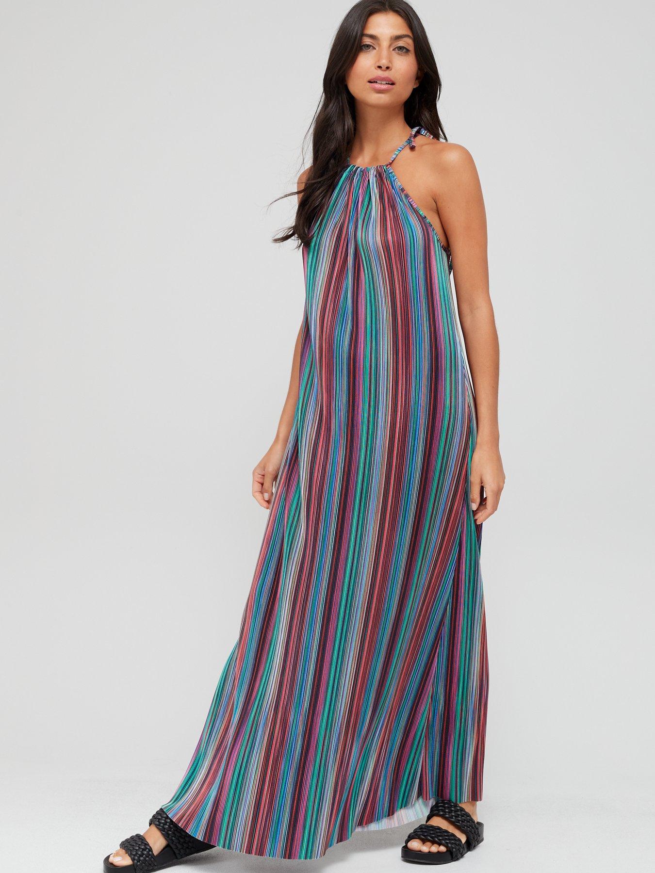 Maxi Dress Women's Striped Resort Dress LOVESTITCH, 43% OFF