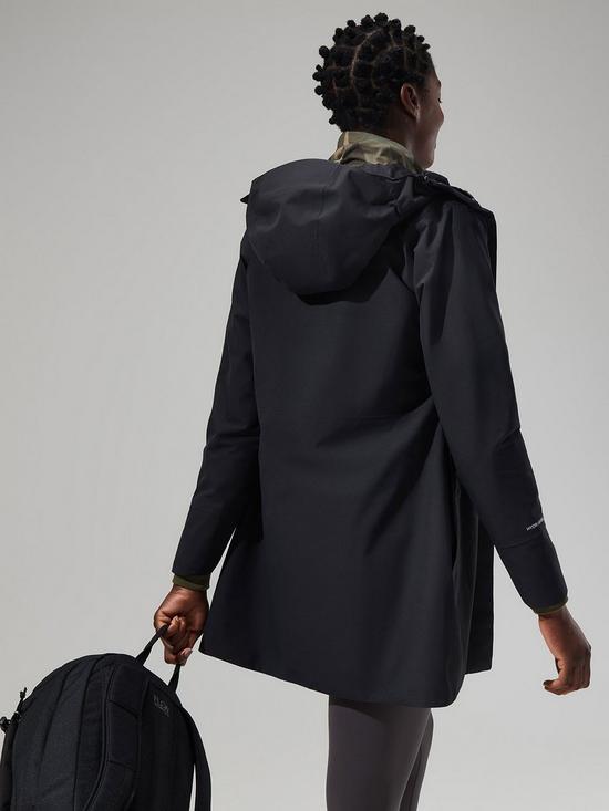 stillFront image of berghaus-omeara-long-jacket-black