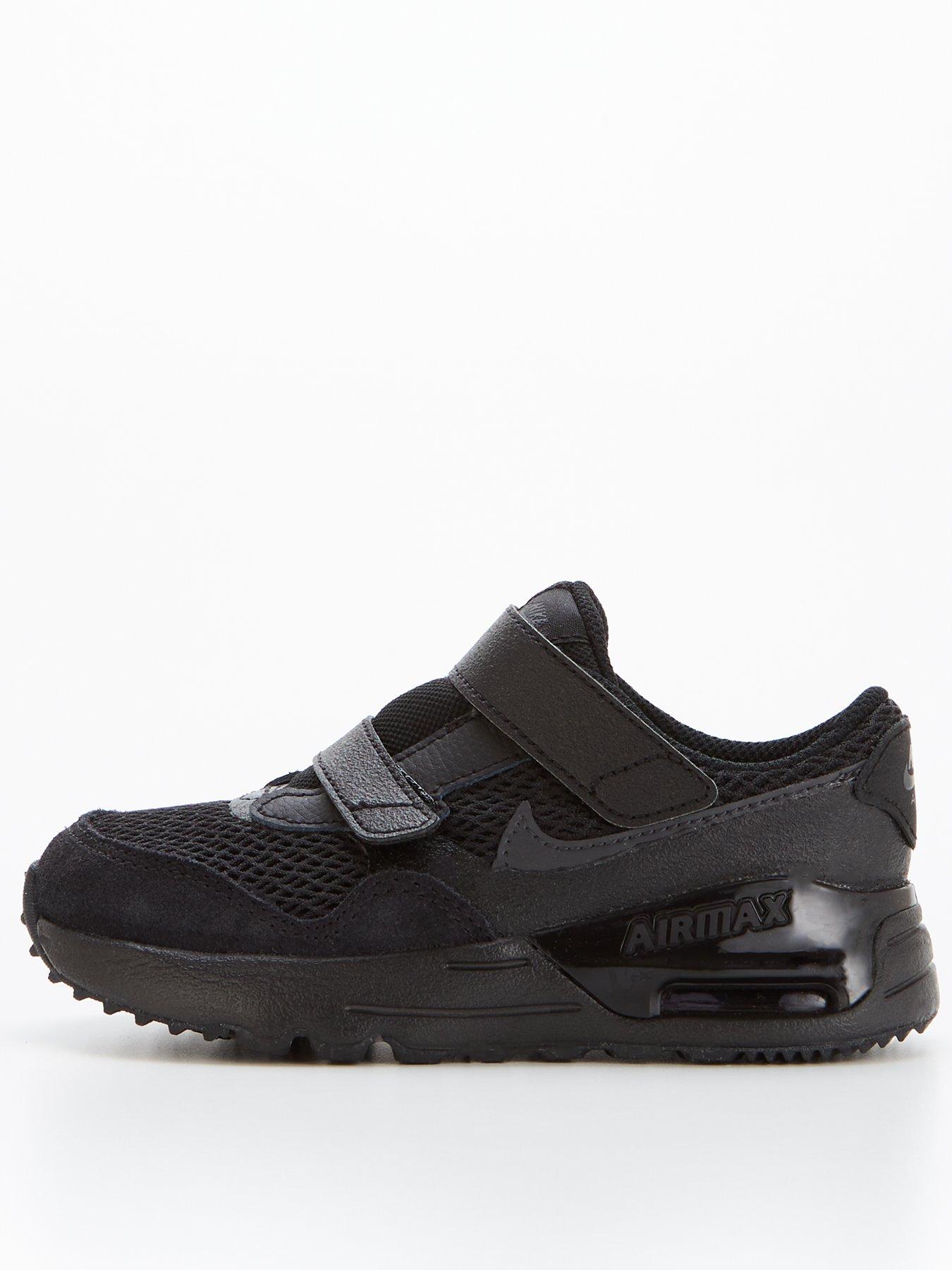 Nike Air Max Systm Infants Unisex Trainers Black Very