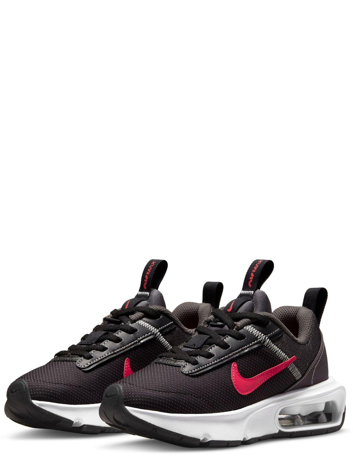 Nike Air Max Intrlk Kids Unisex Trainers Black Red very