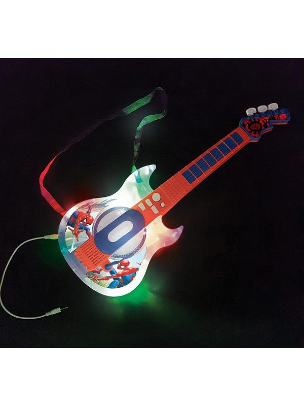 Image 5 of 6 of Spiderman Electric Guitar with Light Up Glasses - Spider-Man