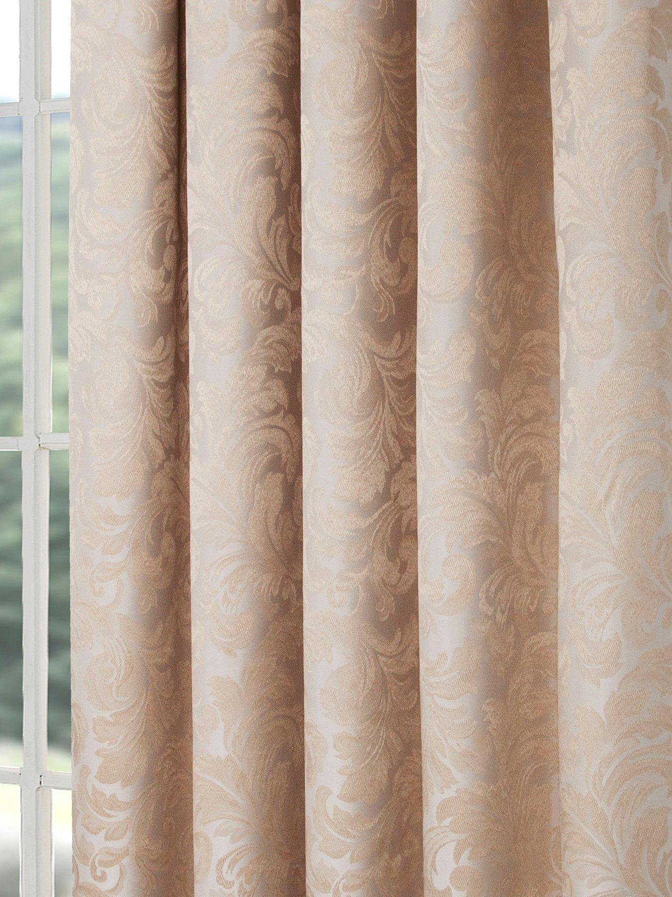 Image 2 of 2 of undefined Buckingham Pencil Pleat Single Door Curtain