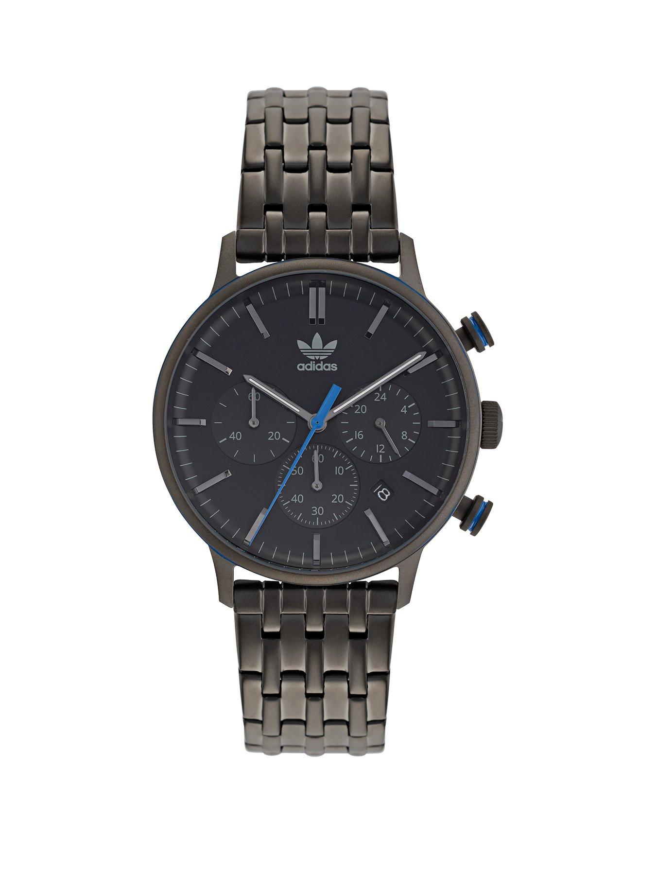 adidas Code One Chrono Stainless Steel Unisex Watch | very.co.uk