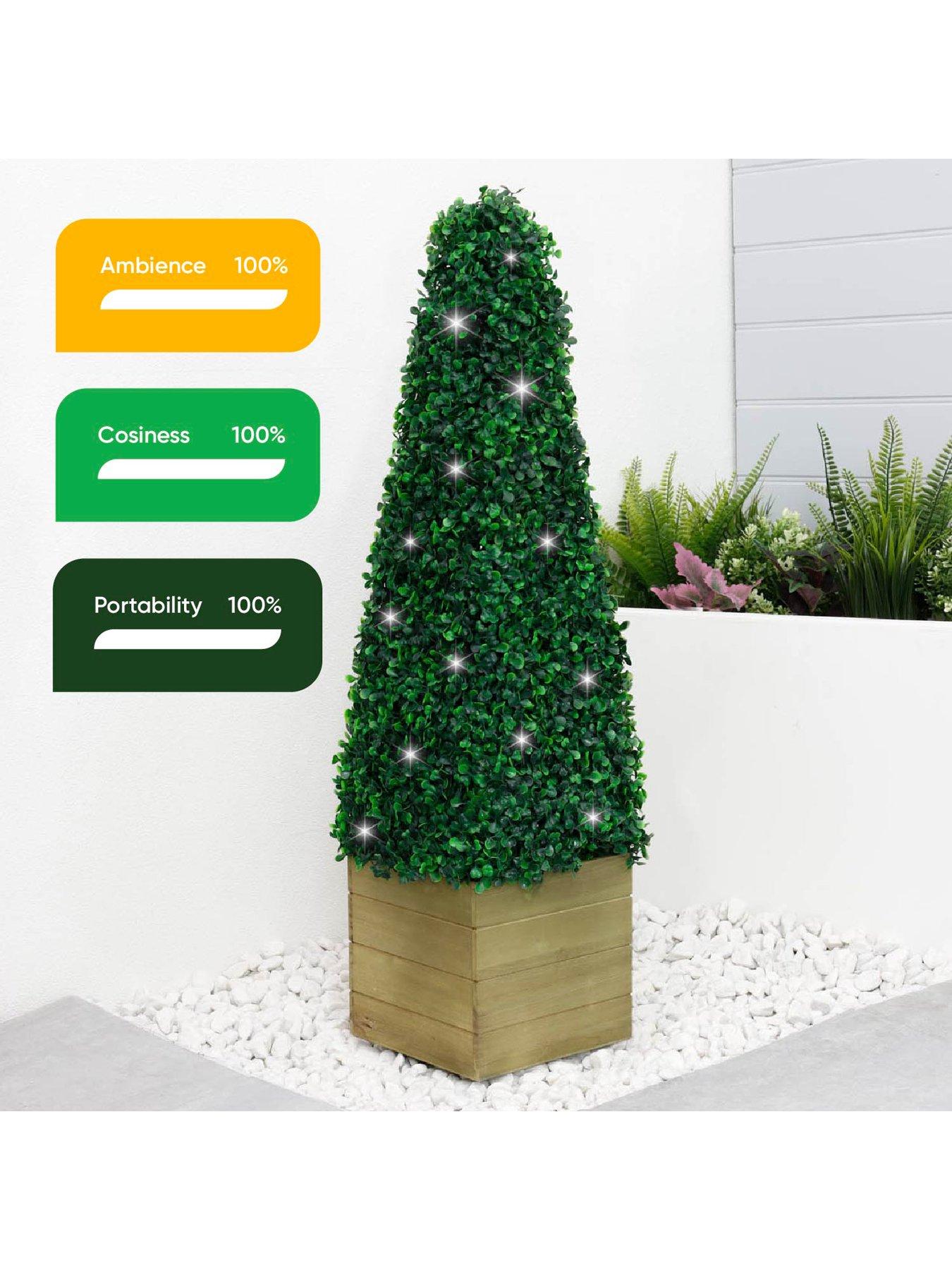Image 4 of 7 of Streetwize Solar Obelisk Topiary