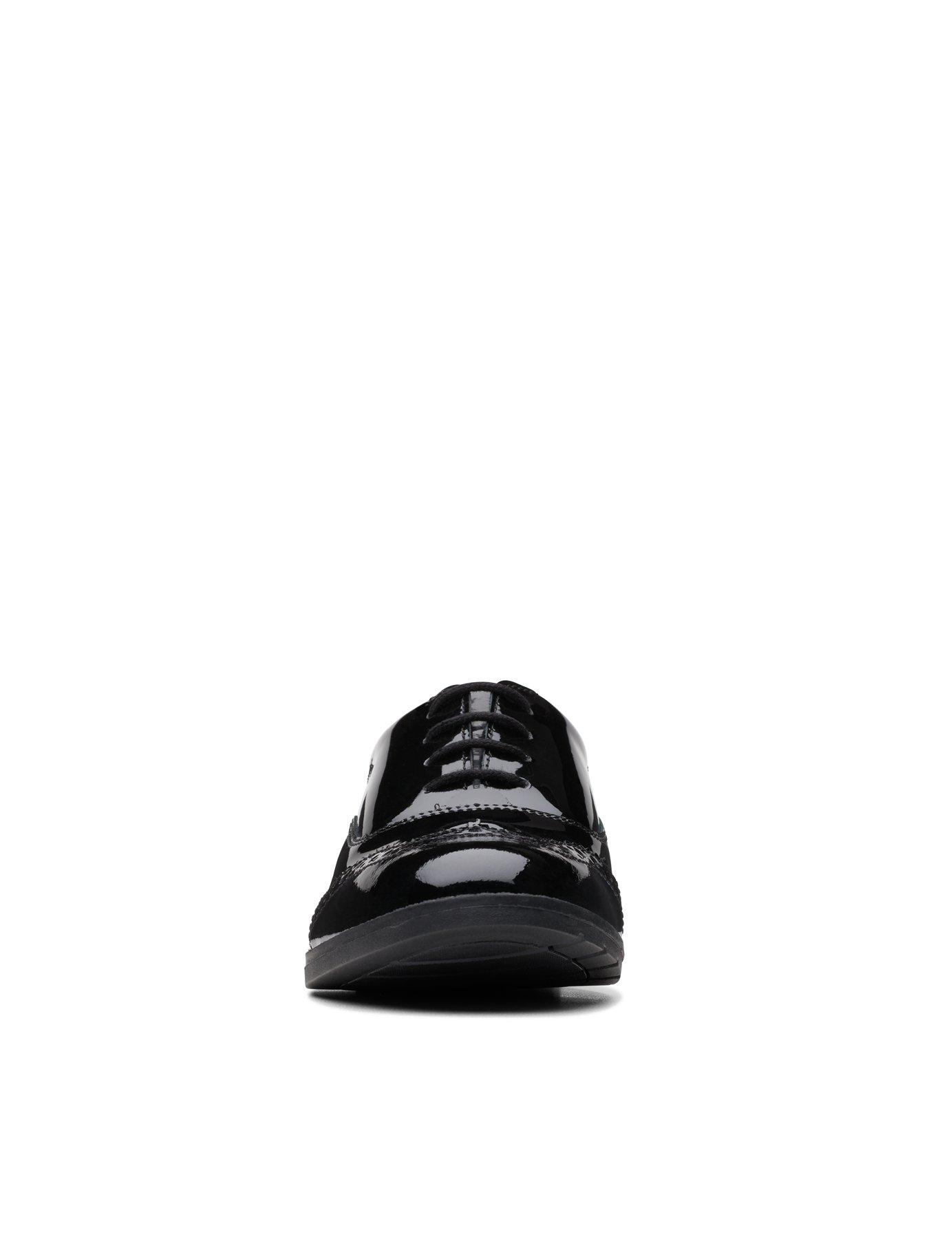 Image 6 of 6 of Clarks Youth Aubrie Tap Lace Up School Shoe
