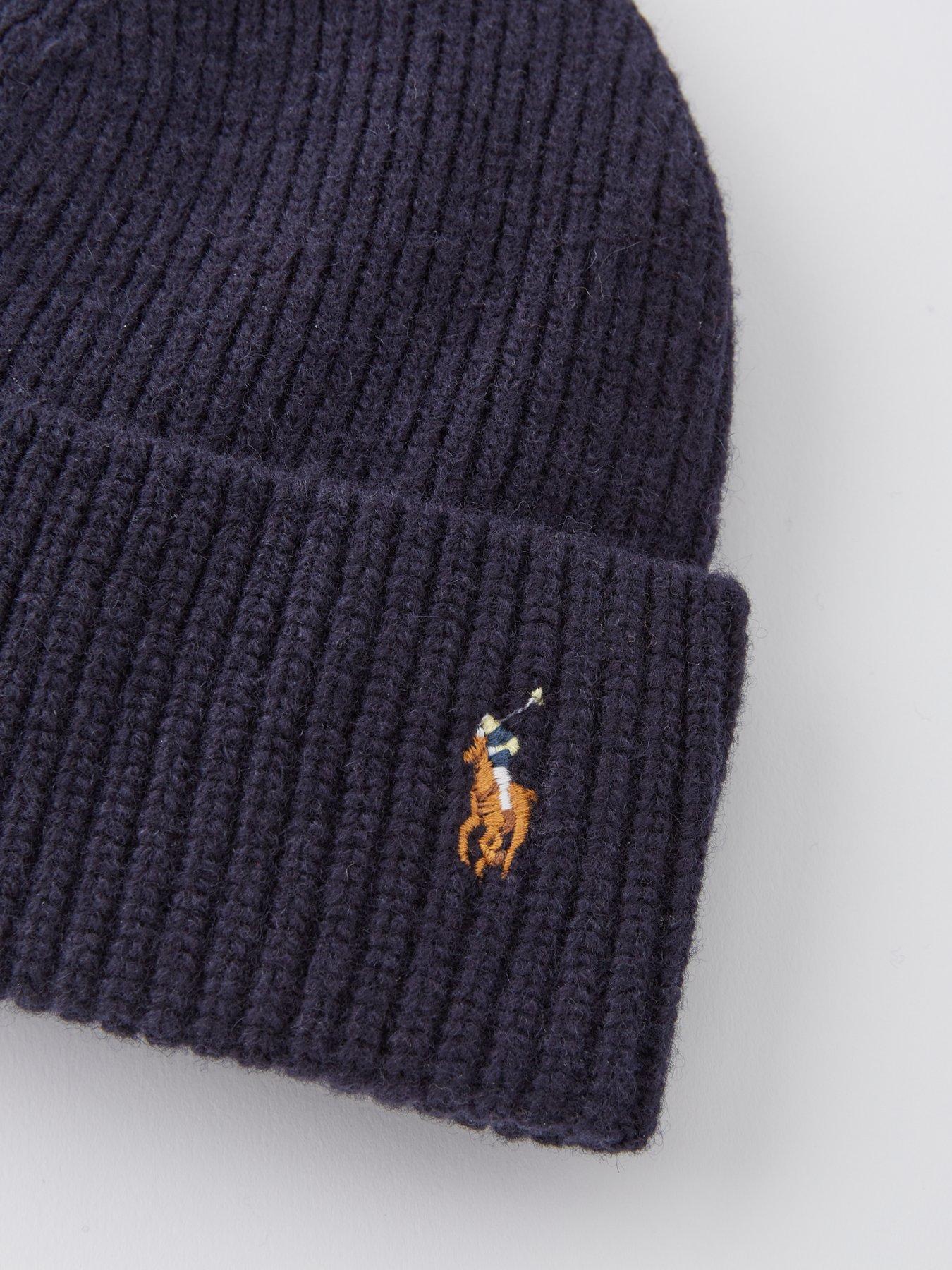 Polo Ralph Lauren Signature Rib Knitted Scarf & Knitted Beanie Hat Gift Set  