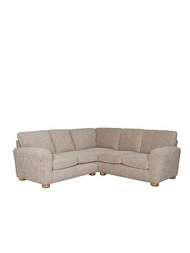 Product photograph of Very Home Bailey Fabric Corner Sofa - Stone from very.co.uk