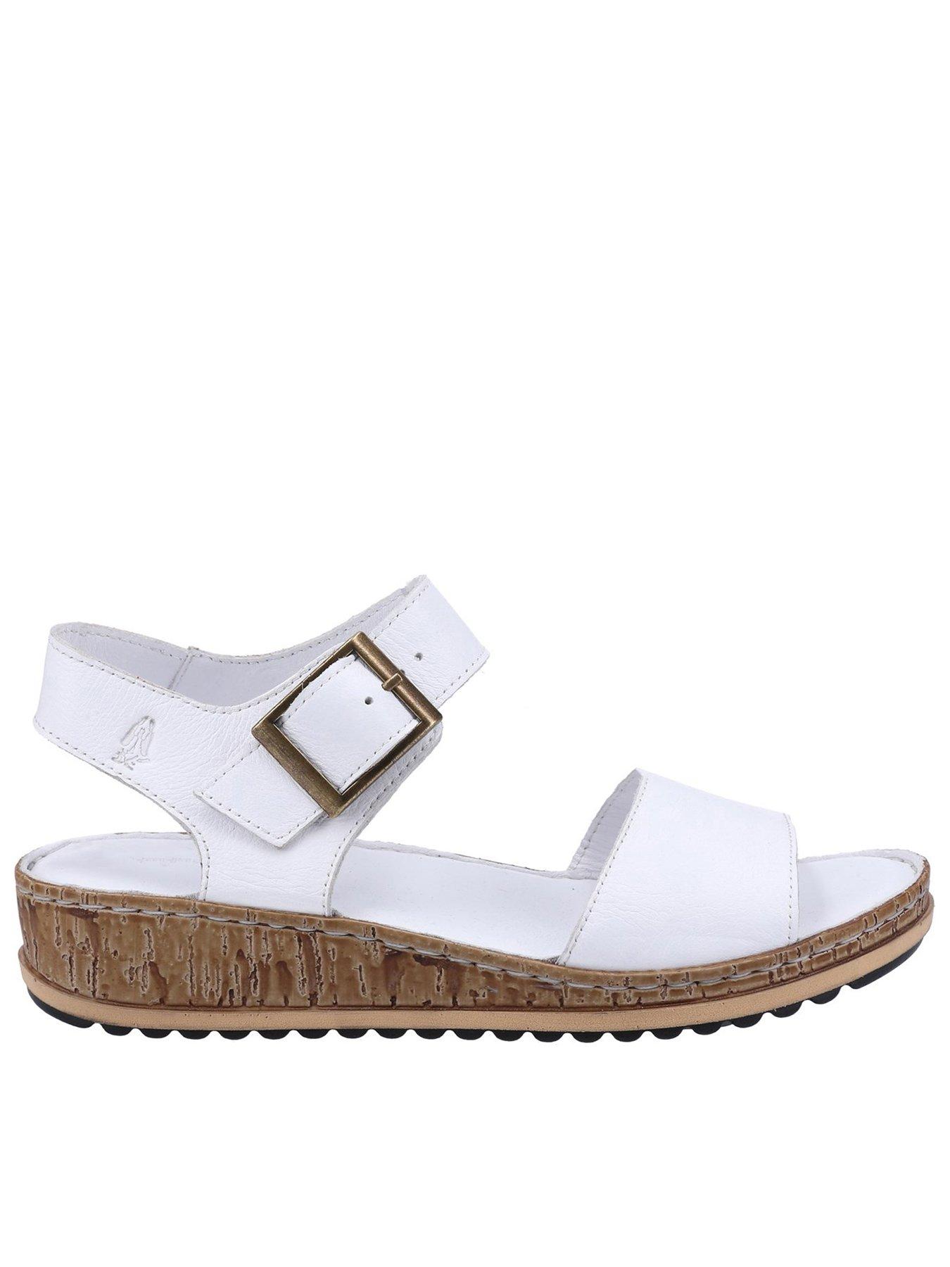 White 2024 wedge slippers