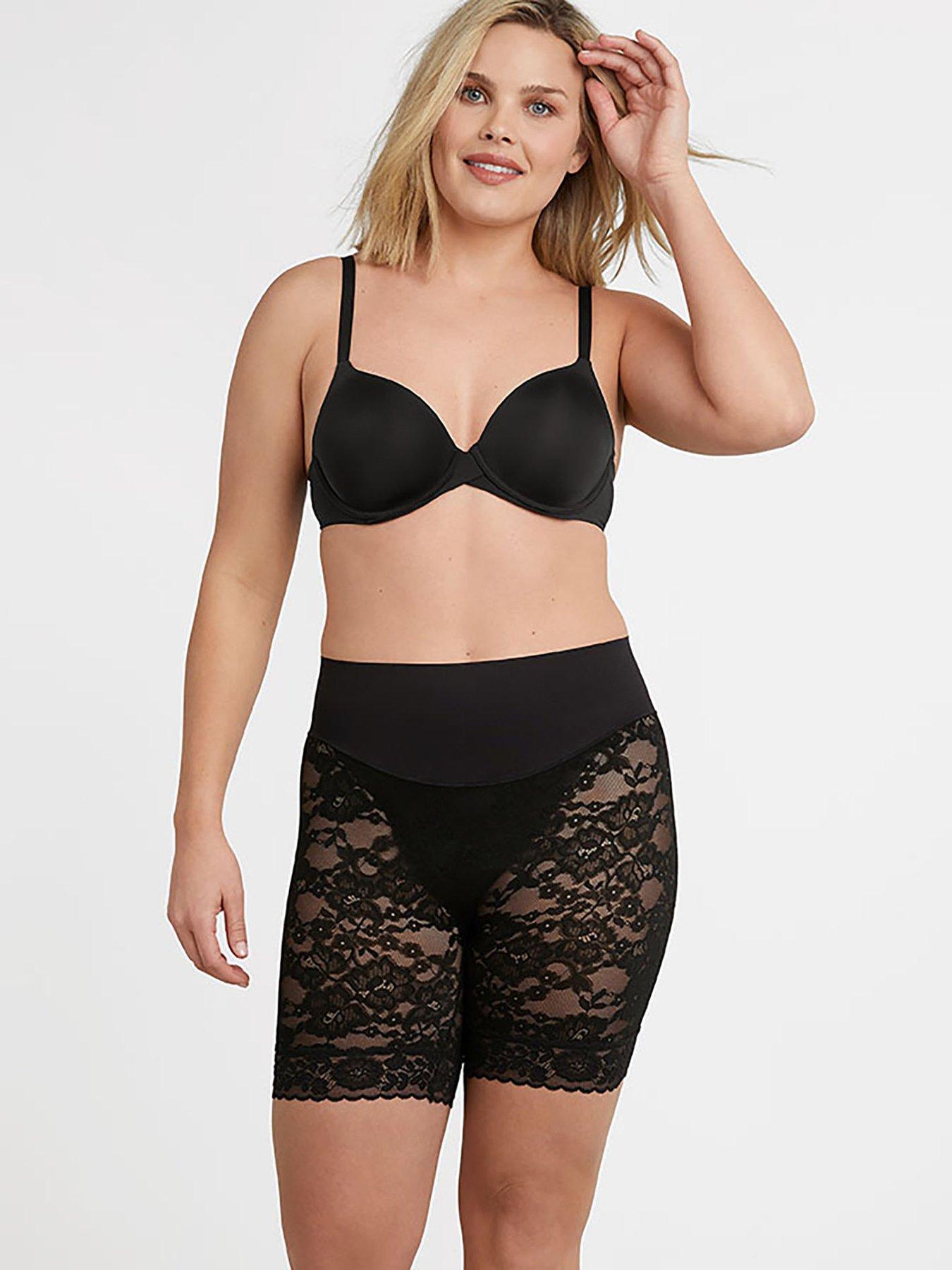 Maidenform Tame Your Tummy Firm Control Lace Shorts