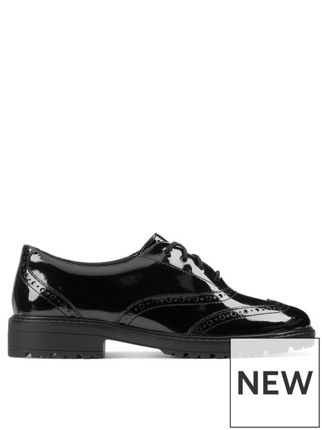 clarks-youth-loxham-lace-up-patent-brogue