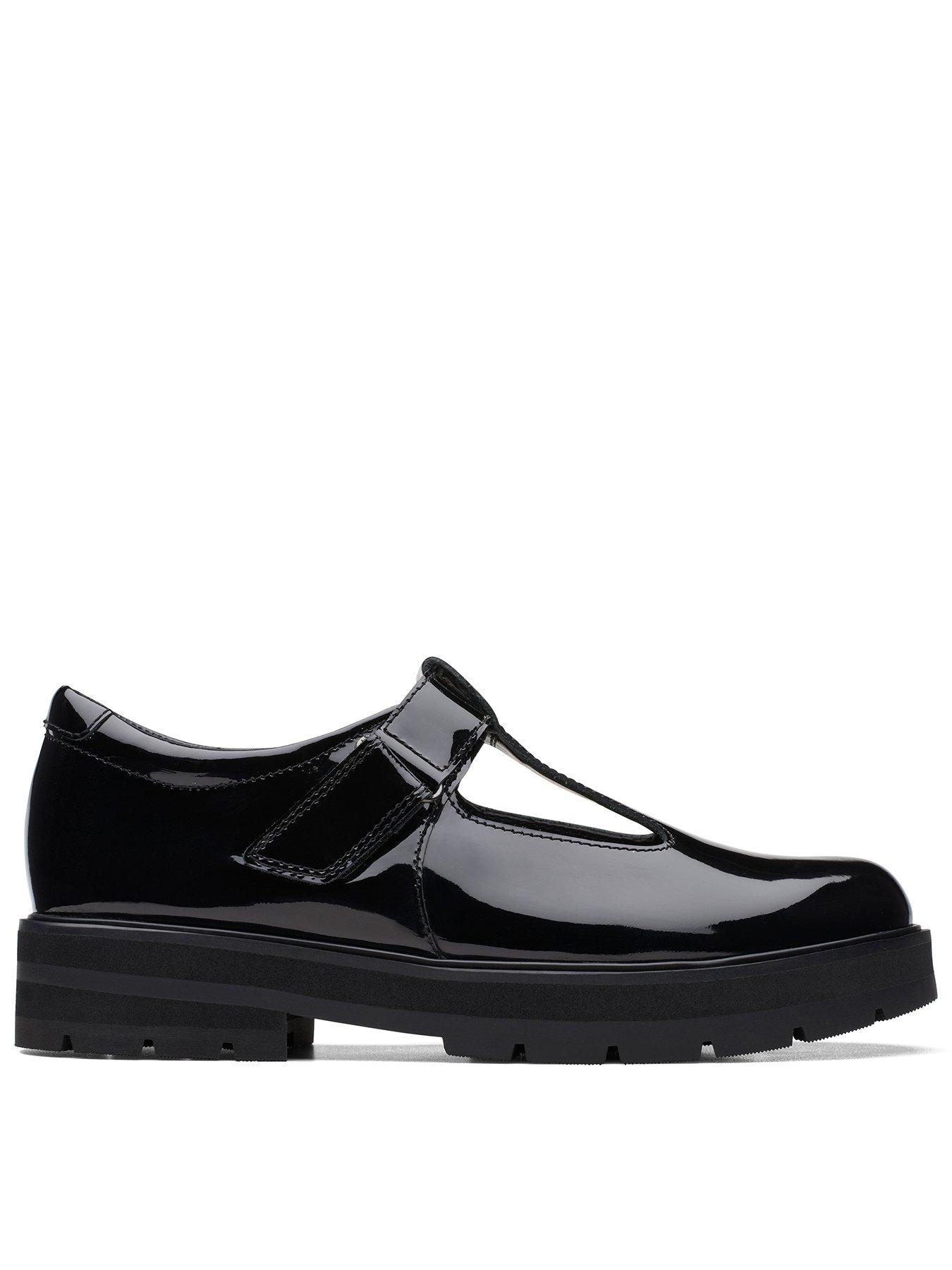 Clarks carousel store ride black patent