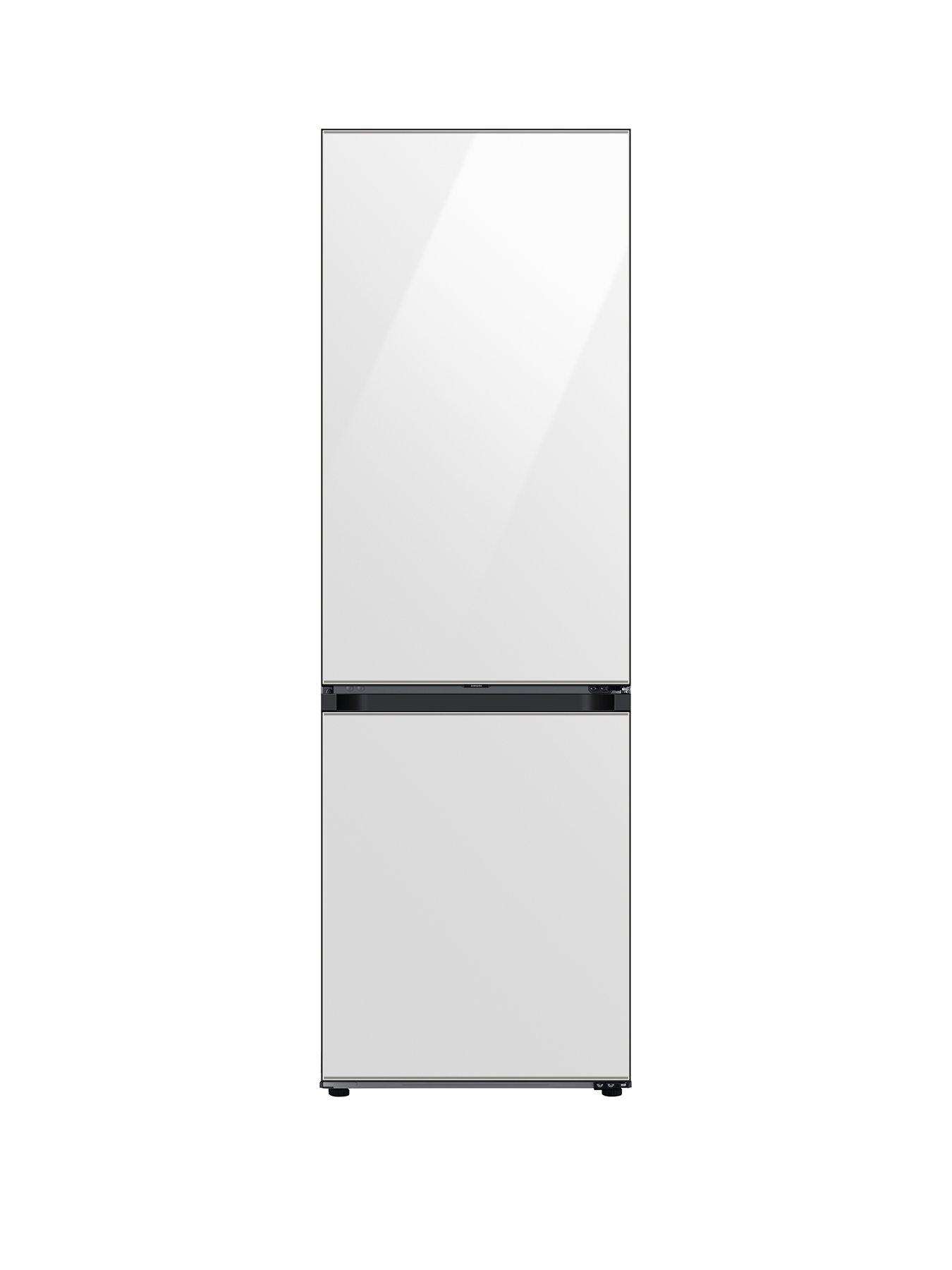 Product photograph of Samsung Bespoke Rb34a6b2e12 Eu Fridge Freezer With Spacemax Trade Technology - E Rated - Clean White from very.co.uk