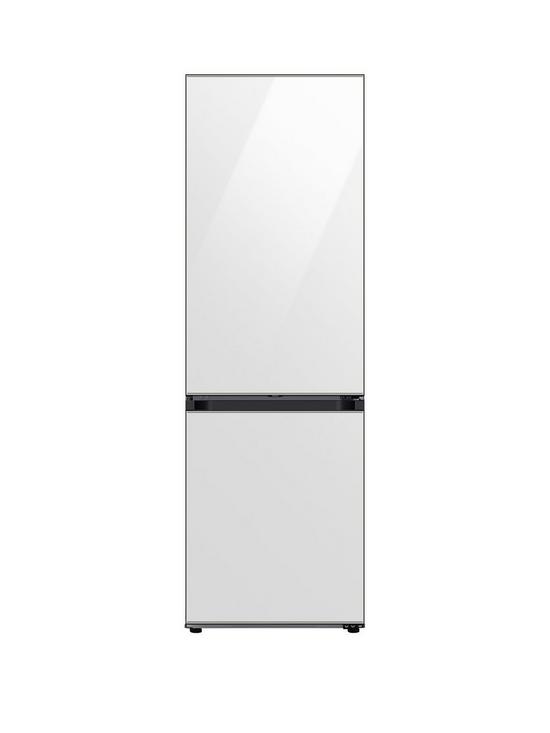 front image of samsung-bespokenbsprb34a6b2e12eu-fridge-freezer-with-spacemaxtrade-technology-e-rated-clean-white