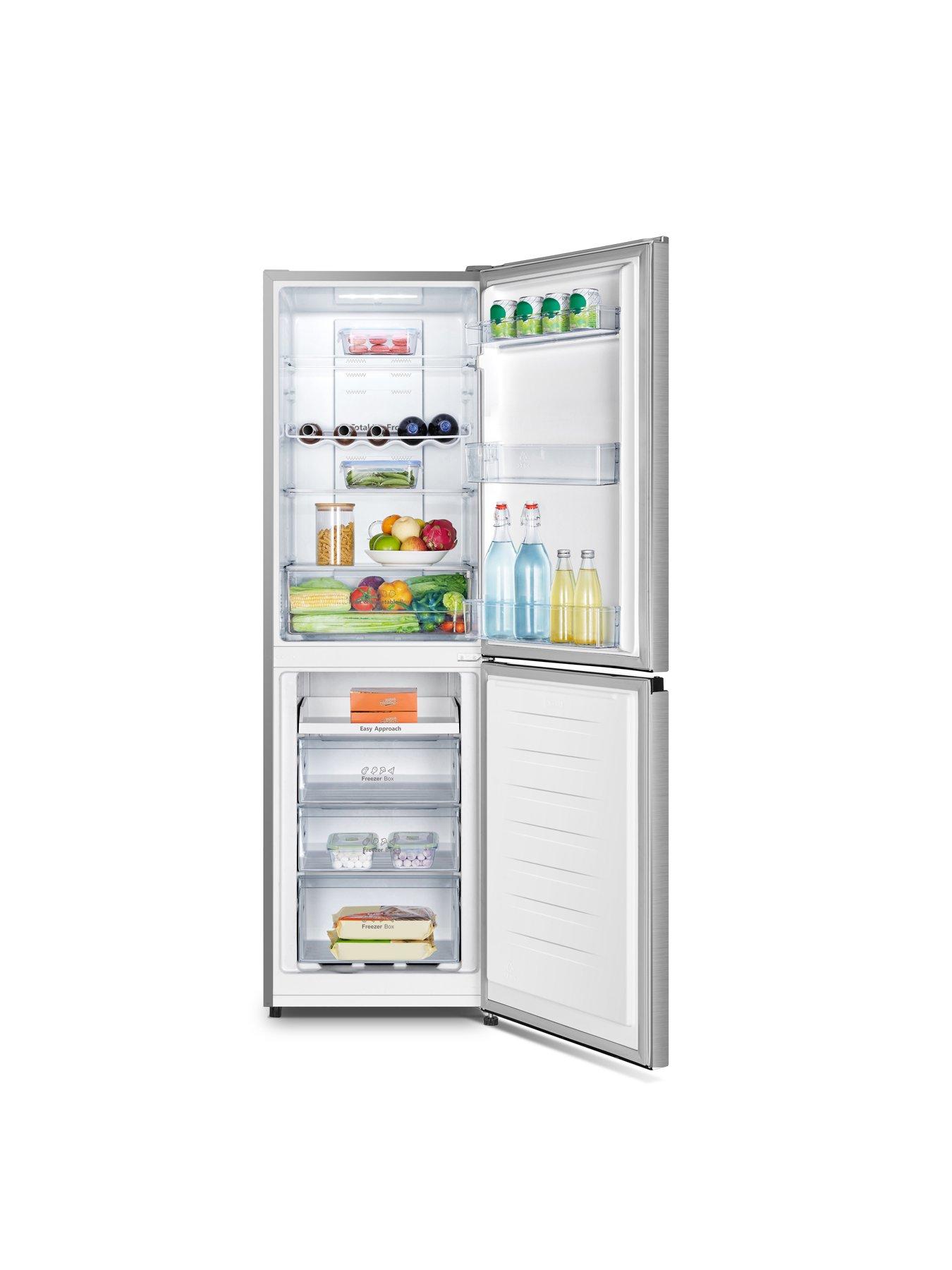 Image 2 of 7 of Hisense RB327N4BCE 55cm Wide Total No Frost Freestanding Fridge Freezer - Silver