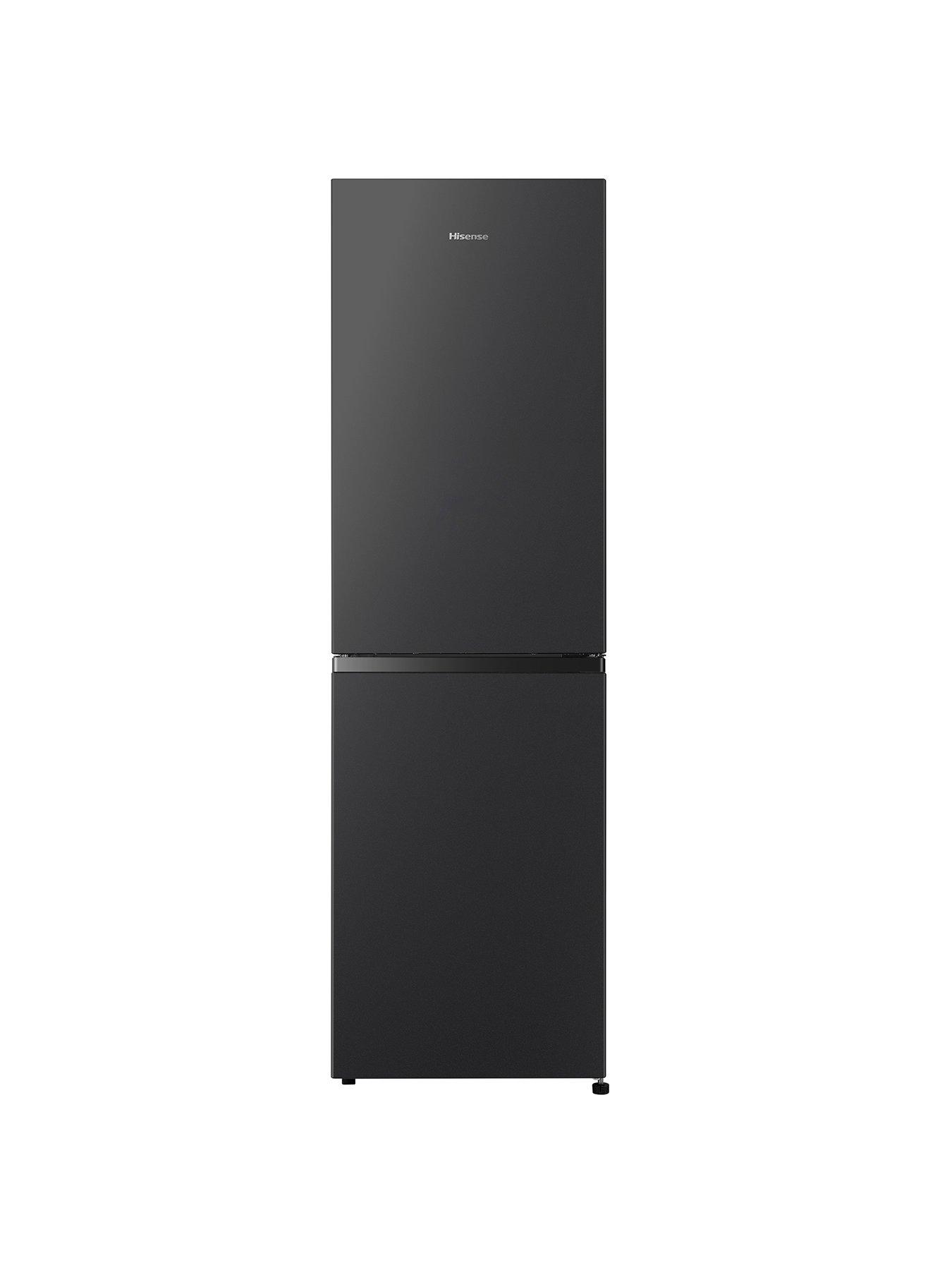 Hisense Rb327N4Bbe 55Cm Wide Total No Frost Freestanding Fridge Freezer - Black