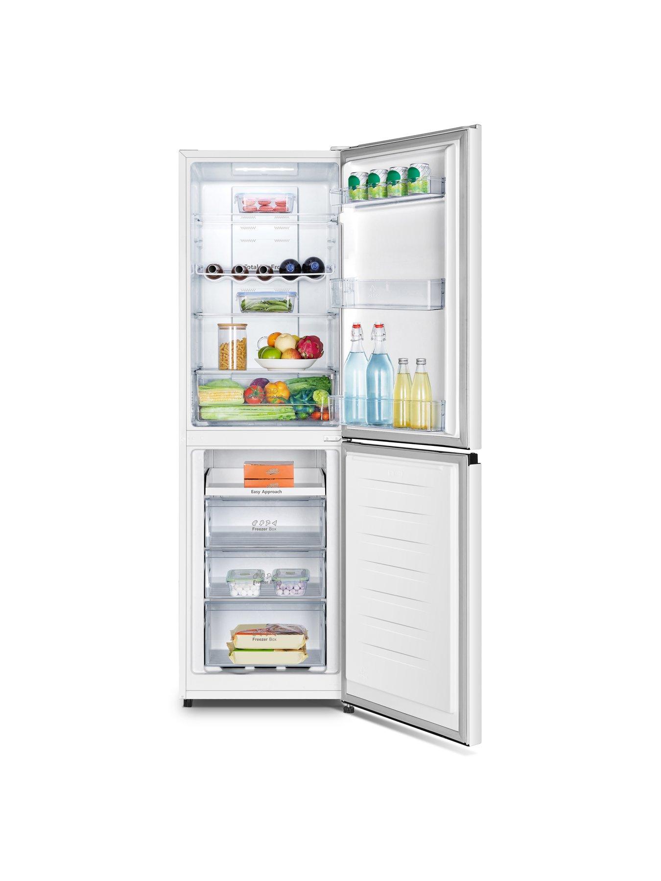 Image 2 of 7 of Hisense RB327N4BWE 55cm Wide Total No Frost Freestanding Fridge Freezer - White