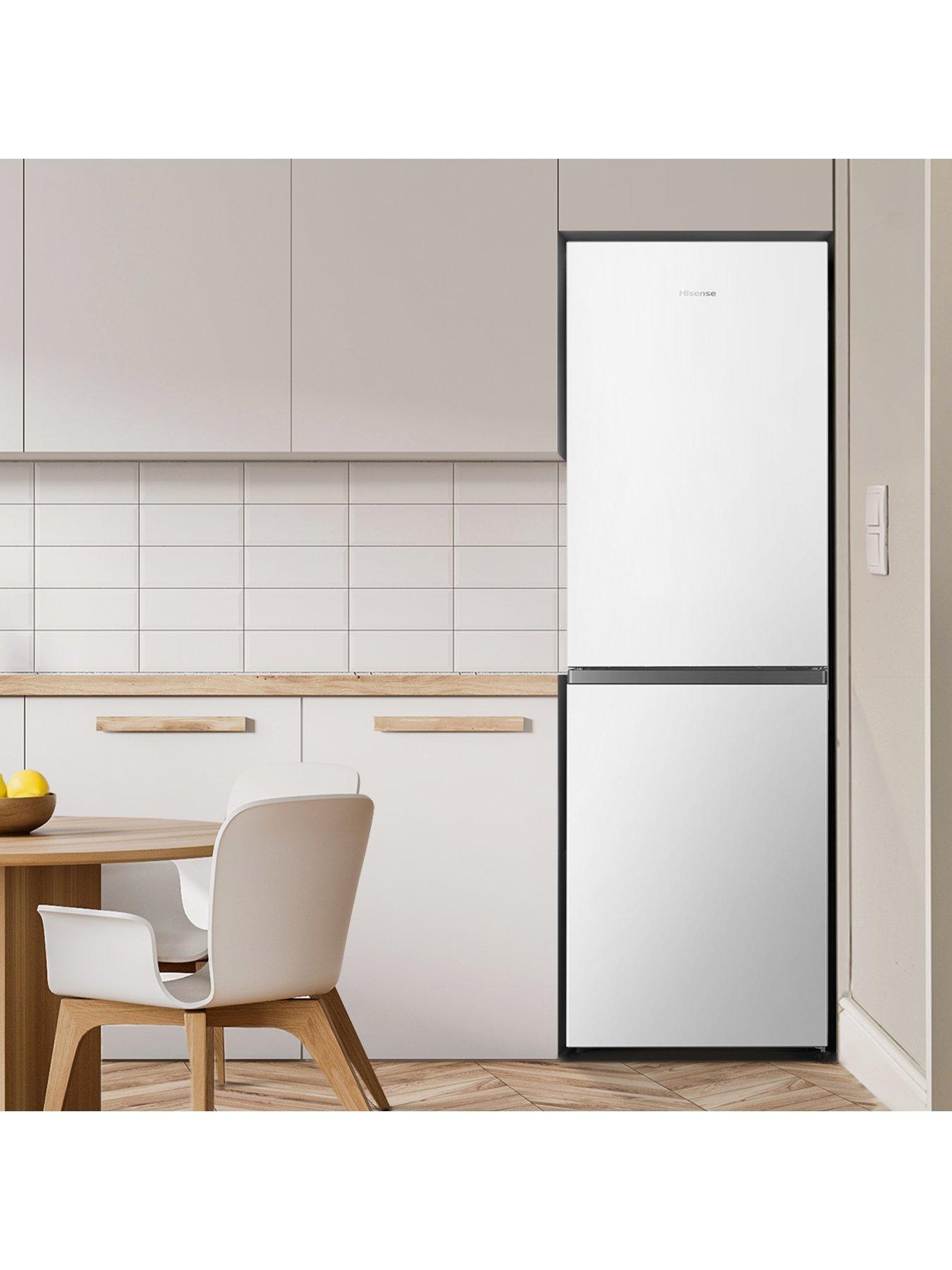 Image 3 of 7 of Hisense RB327N4BWE 55cm Wide Total No Frost Freestanding Fridge Freezer - White