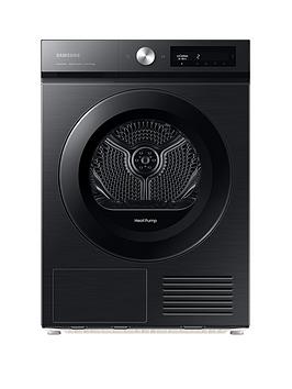 Product photograph of Samsung Series 5 Dv90bb5245ab S1 With Optimaldry Trade Heat Pump Tumble Dryer - 9kg Load A Rated - Black from very.co.uk
