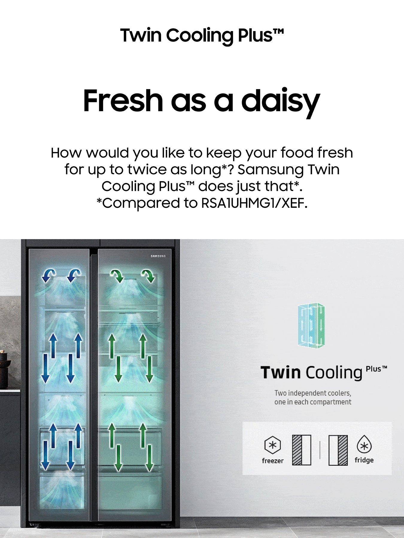 Image 5 of 8 of Samsung Series 9 RH69B8931S9/EU American Fridge Freezer with Beverage Center&trade; - E Rated - Matte Stainless