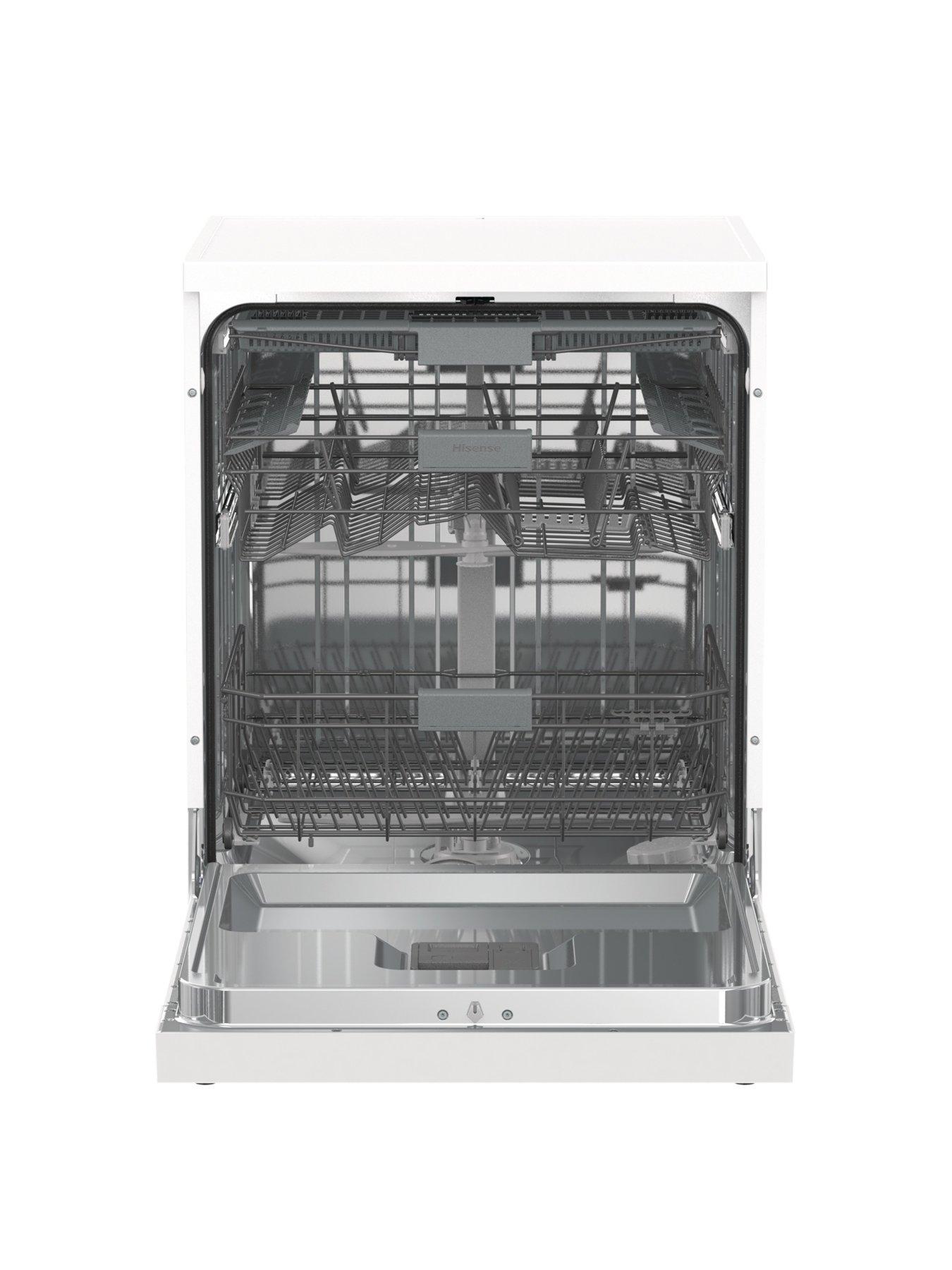 Image 5 of 8 of Hisense HS673C60WUK 16-Place Freestanding Dishwasher with Invertor Motor&nbsp;- White