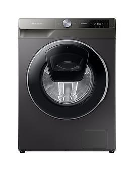 samsung series 6 ww90t684dln/s1 addwash™ and auto dose washing machine - 9kg load 1400 spin a rated - graphite