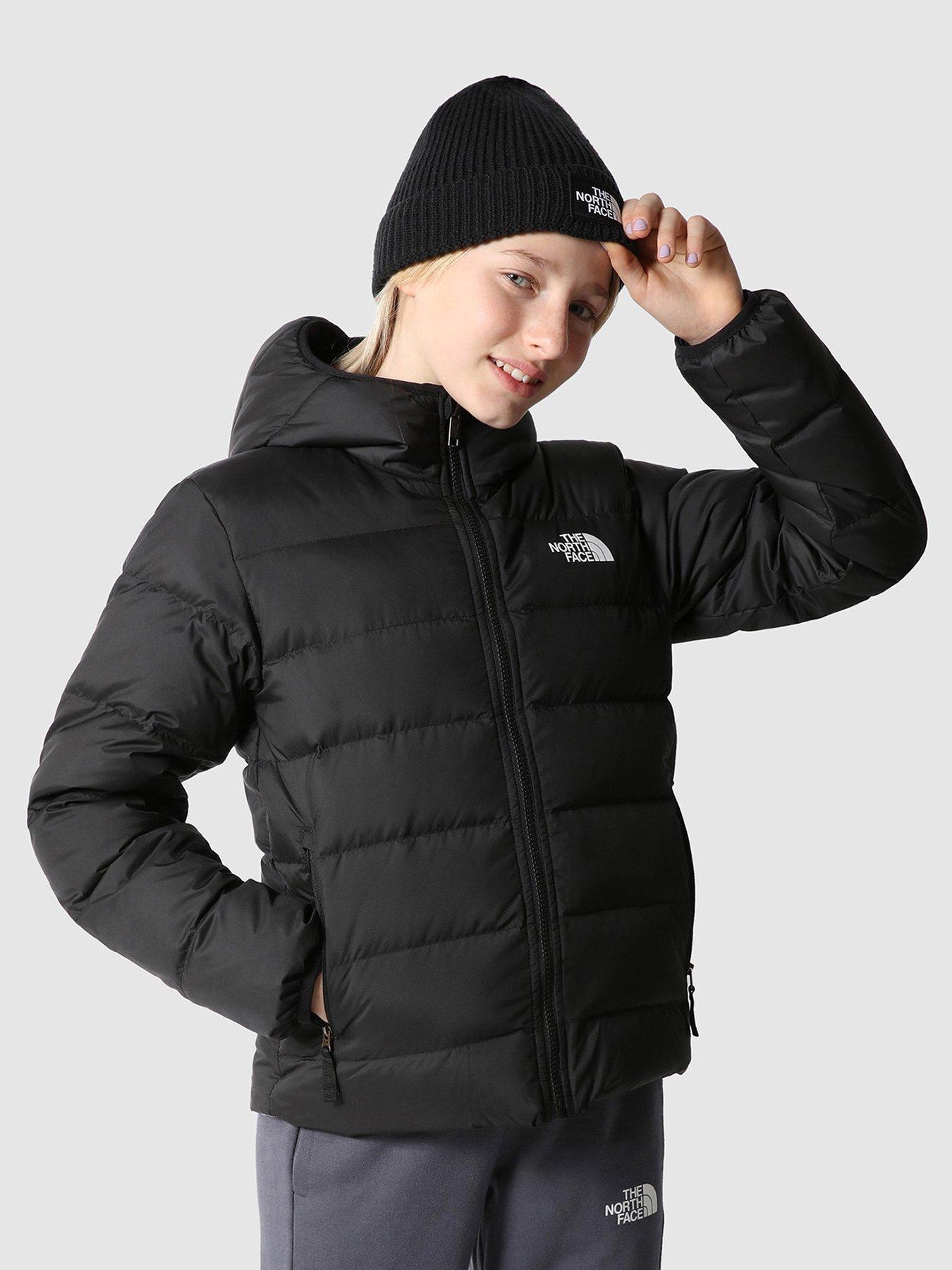 THE NORTH FACE Kids Reversible North Down Hooded Jacket Black