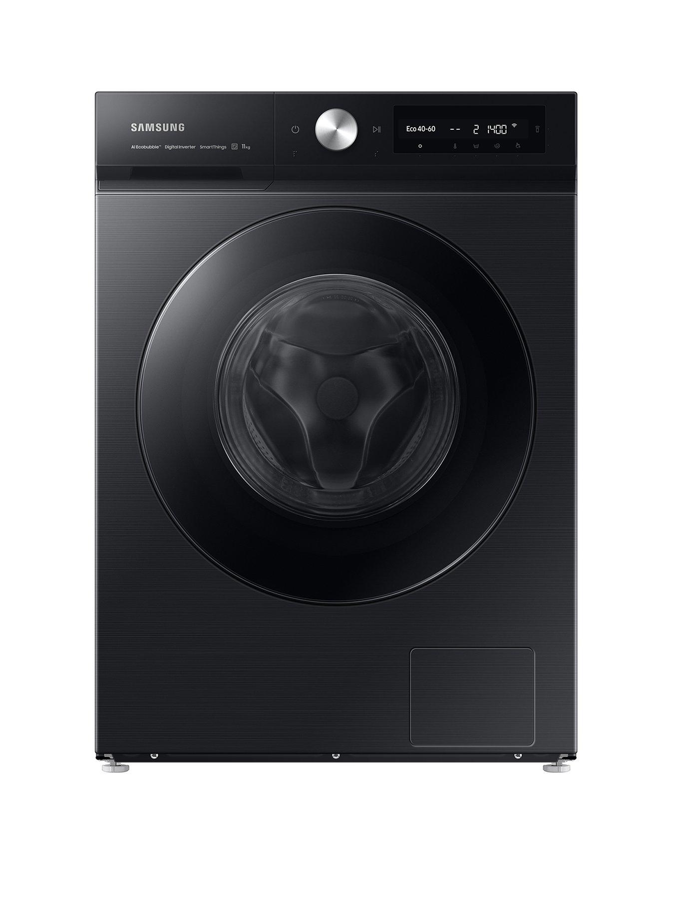 Samsung Series 6 Ww11Bb744DgbS1 Auto Optimal Wash And Spacemax Washing Machine - 11Kg Load 1400 Spin A Rated - Black
