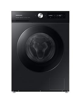 samsung series 6+ ww11bb744dgb/s1 auto optimal wash+ and spacemax washing machine - 11kg load 1400 spin a rated - black