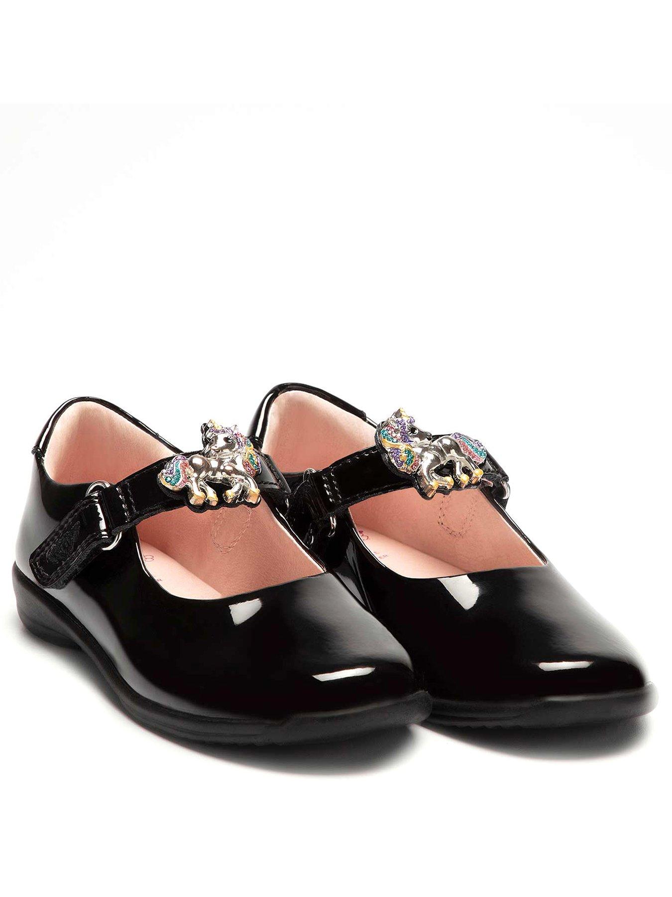 Lelli Kelly Bella Unicorn Shoes Black very