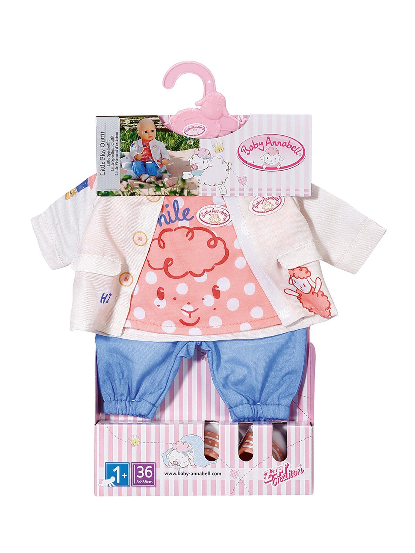 Baby annabell 36cm clearance clothes