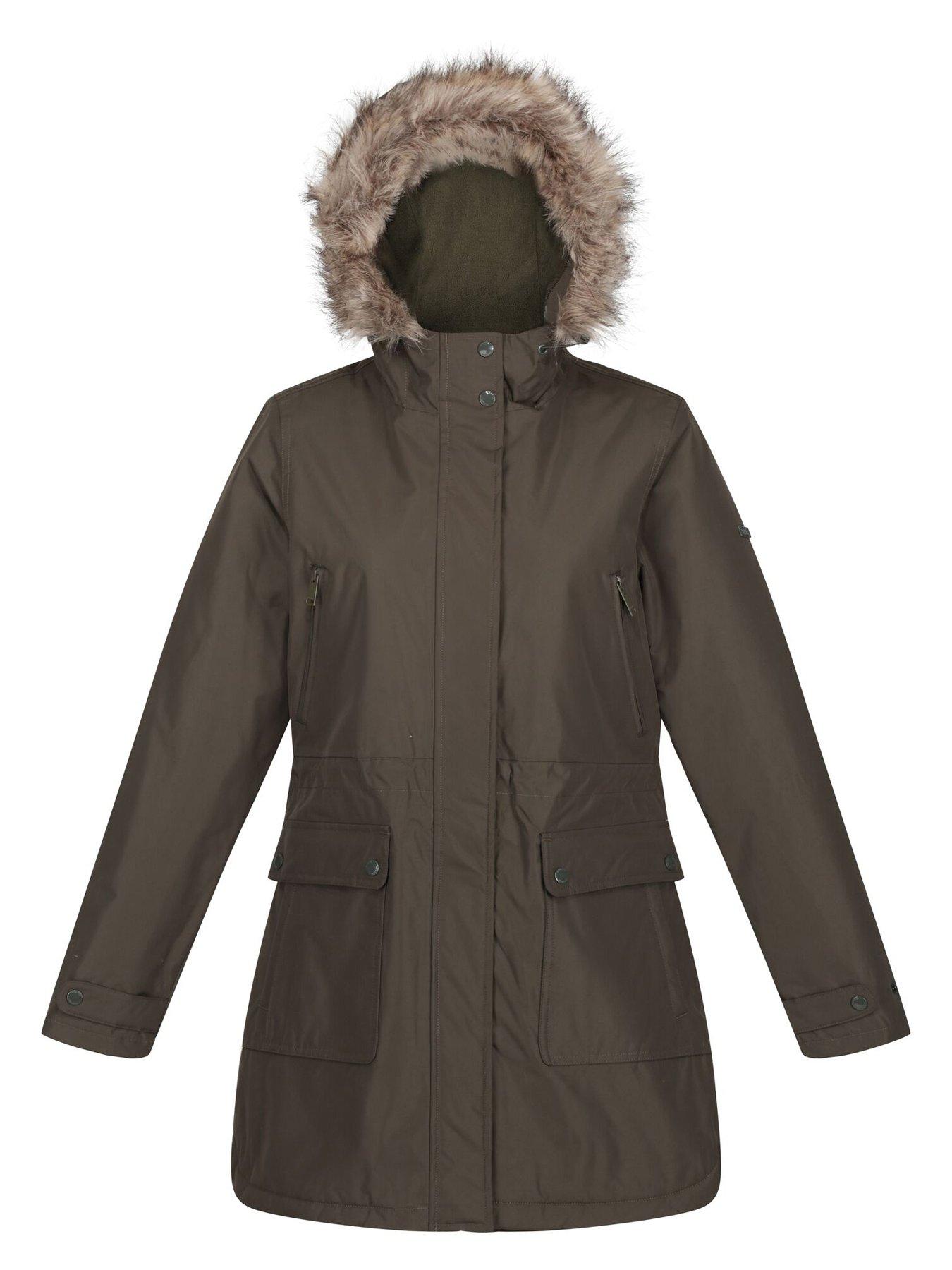 Image 4 of 6 of Regatta Sabinka Waterproof Insulated Jacket - Khaki