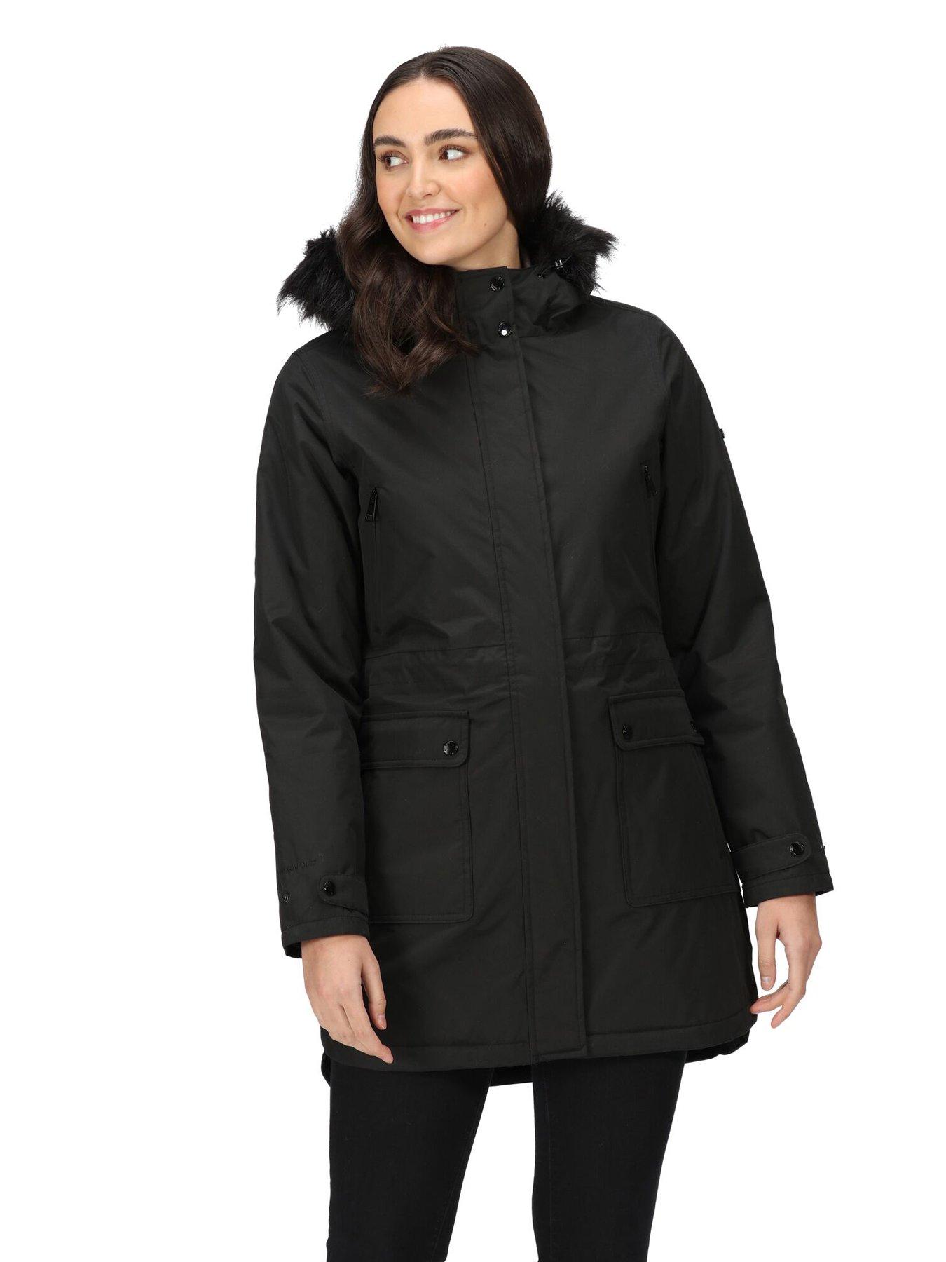 Regatta Sabinka Waterproof Insulated Jacket - Black | very.co.uk