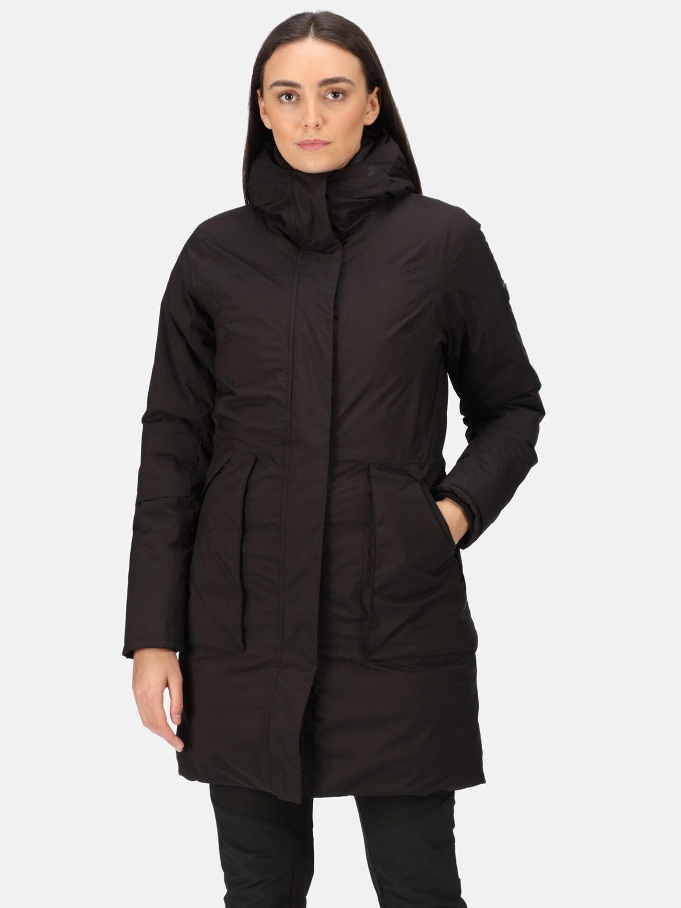 Regatta Women's Yewbank II Waterproof Jacket - Black | very.co.uk