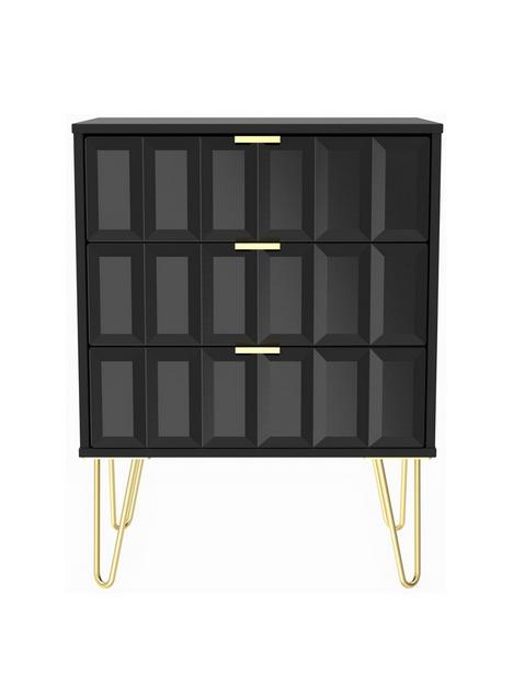 swift-cube-ready-assembled-3-drawer-midi-sideboard-black