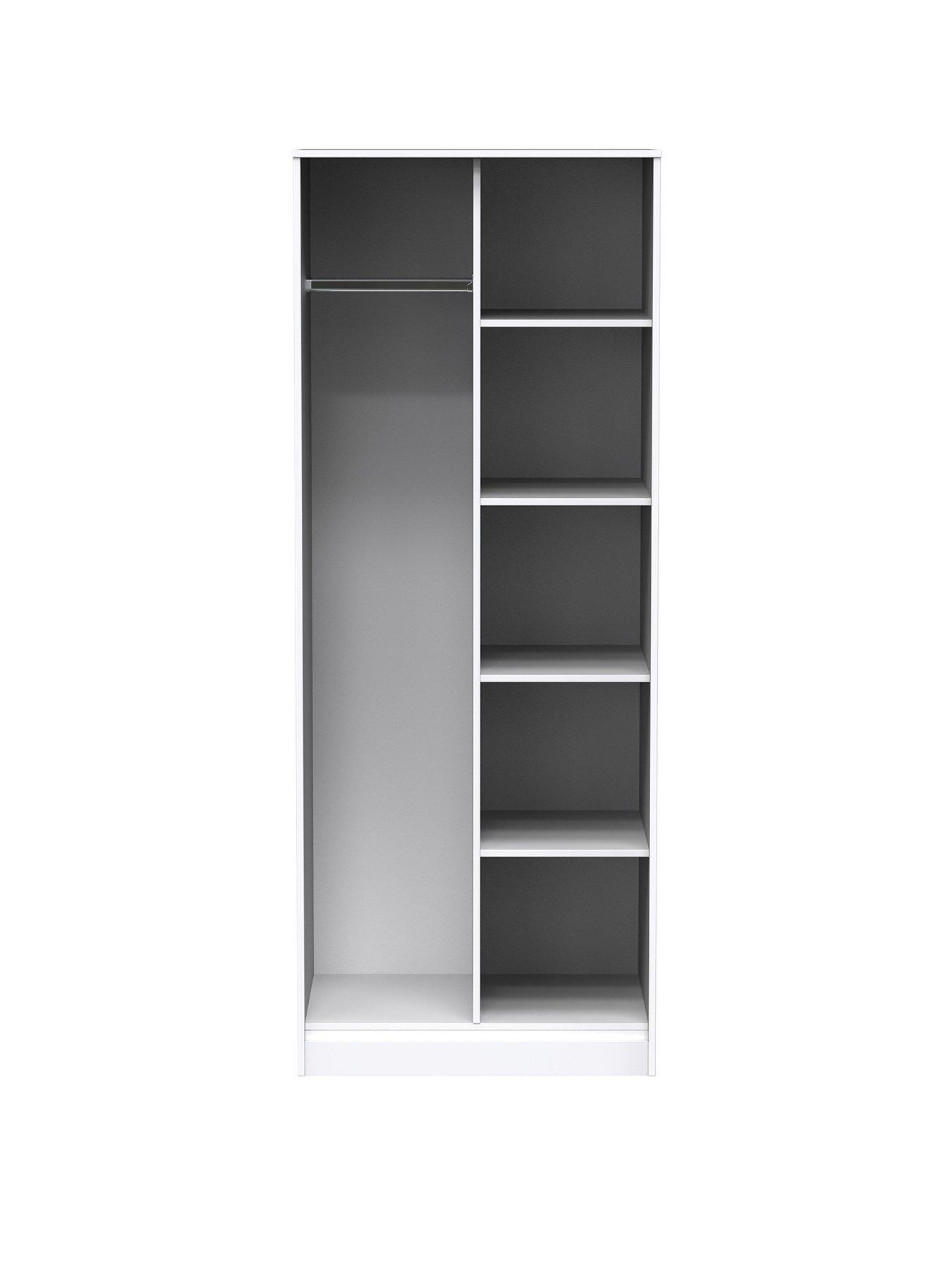 SWIFT Cube Ready Assembled Open Shelf Unit - White - FSC® Certified