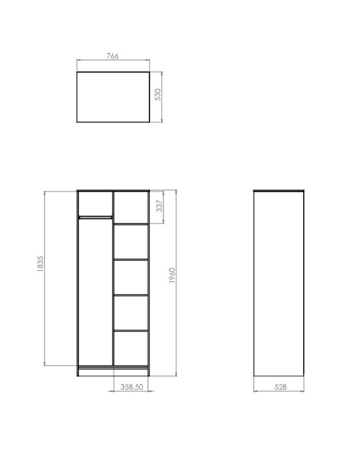 Image 5 of 6 of SWIFT Cube Ready Assembled Open Shelf Unit - White&nbsp;- FSC&reg; Certified