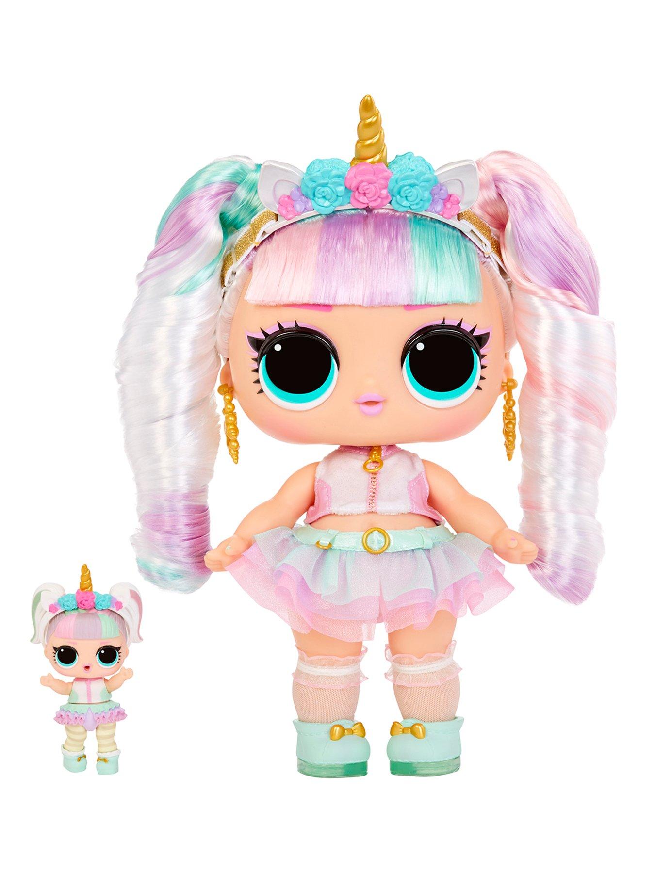 L.O.L Surprise! L.O.L. Surprise Big Baby Hair Hair Hair Doll - Unicorn ...