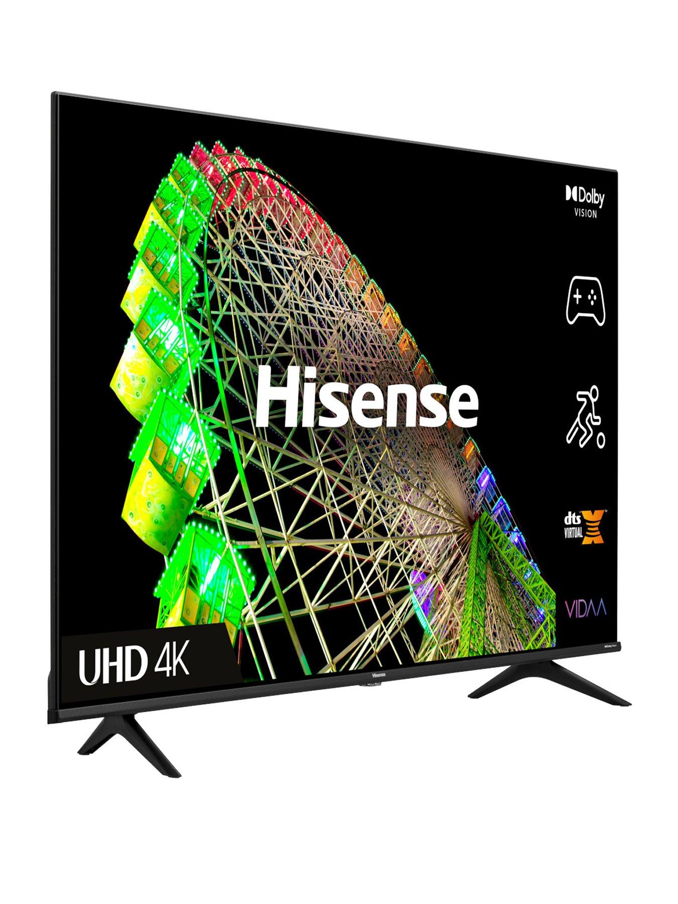 Hisense 43A6BGTUK, 43 inch, Dolby Vision, 4K Ultra HD HDR, Smart