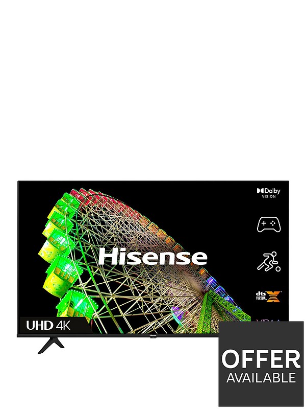 Hisense Hisense 55A6BGTUK 55 Inch 4K Ultra HD Smart TV Yes HDMI Dolby Vision Bluetooth 6942147474433 