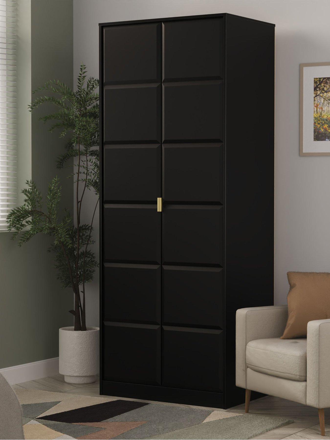 SWIFT Cube Ready Assembled 2 Door Wardrobe - FSC® Certified