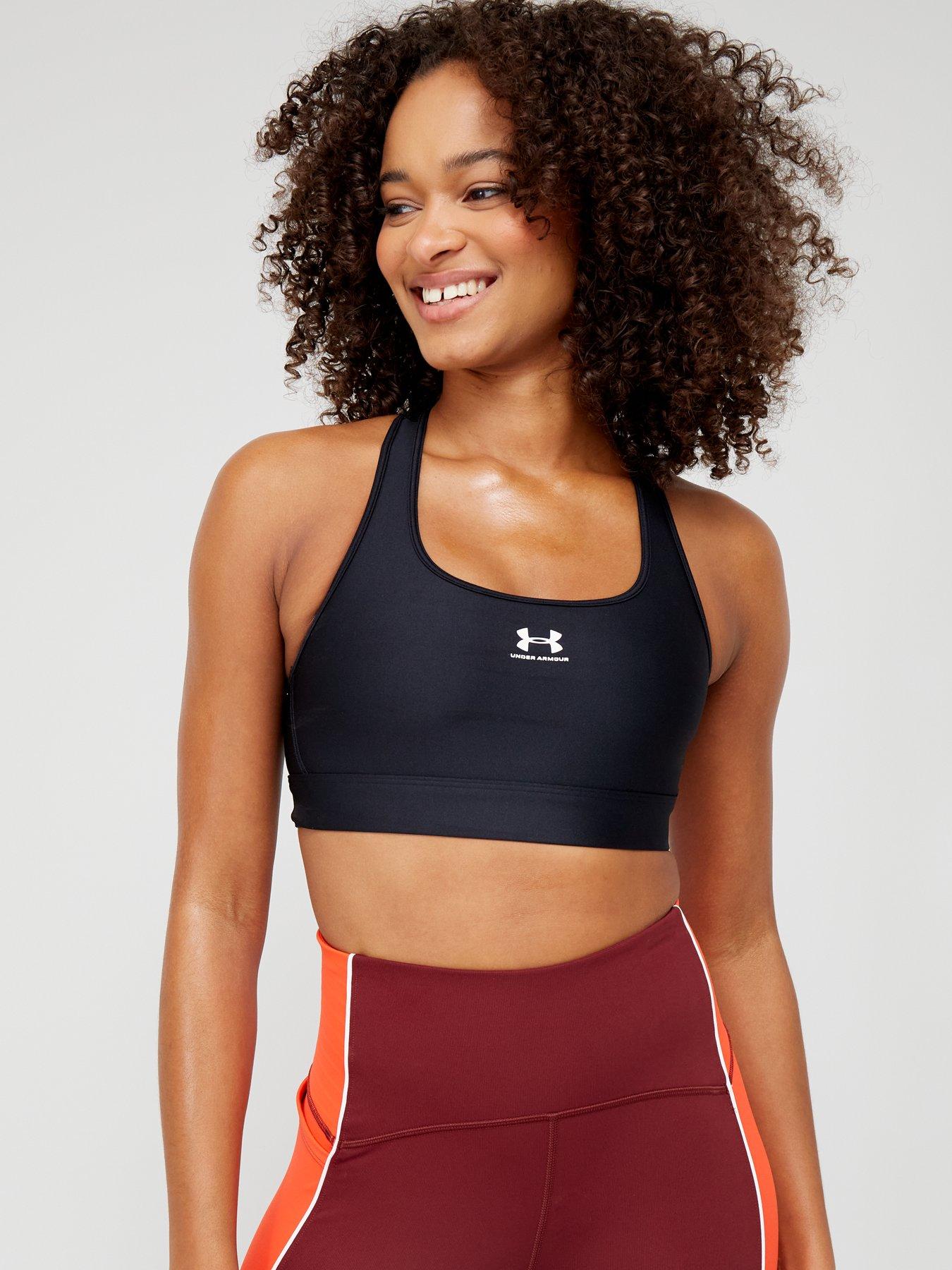 UNDER ARMOUR Heatgear® Mid Padless Sports Bra - Blue